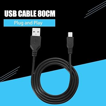 Amazon.co.jp: 高速80cmUSB2.0オスAからミニBデジタルカメラ用5